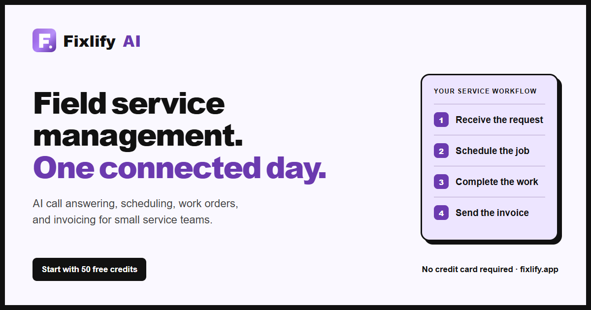 Fixlify AI screenshot